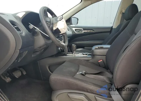 2020 Nissan Pathfinder S из США, поврежденный, VIN 5N1DR2AM9LC583526